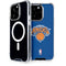 NBA New York Knicks Distressed iPhone 15 Pro MagSafe Case